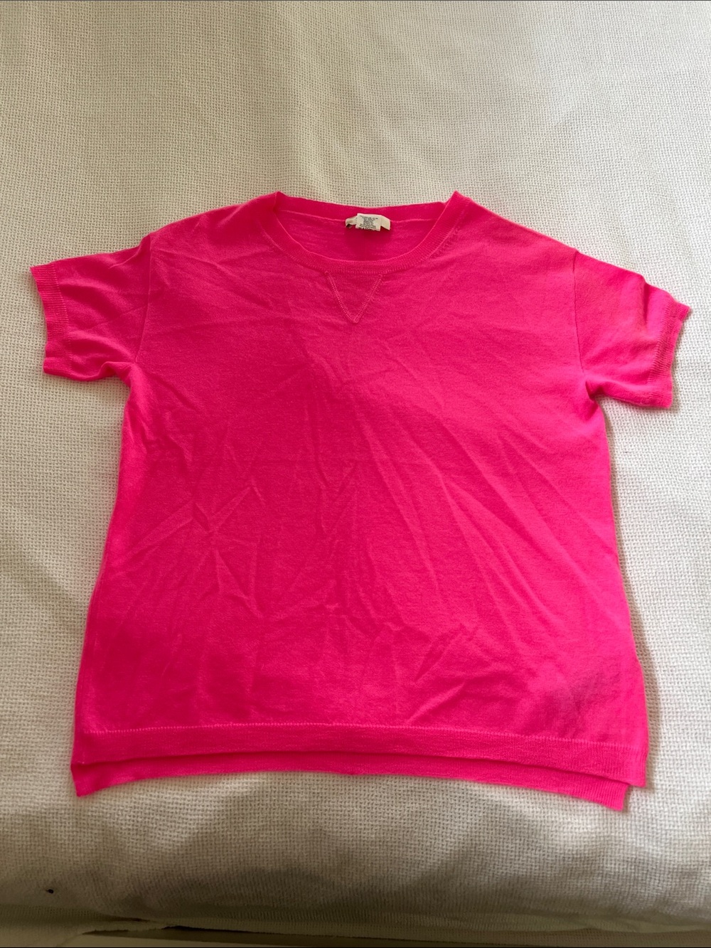 Crewcuts Girls Short Sleeve Tee - Hot Pink